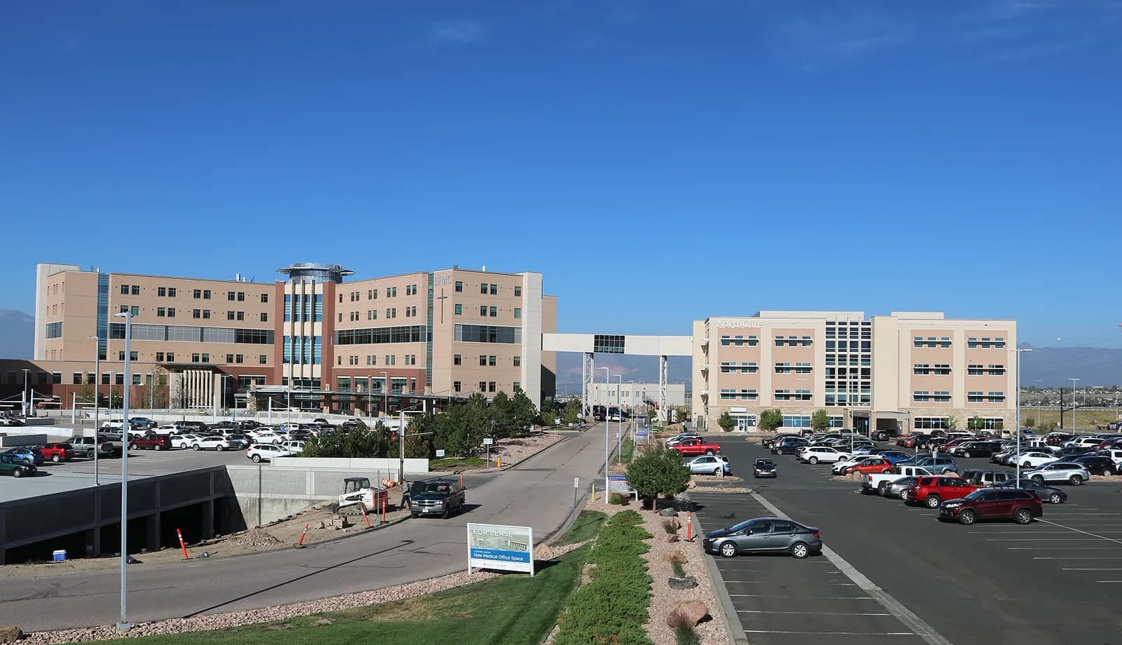 St. Francis Medical Center on East Woodmen Road, beside Wolf Ranch. Not a home listing.
