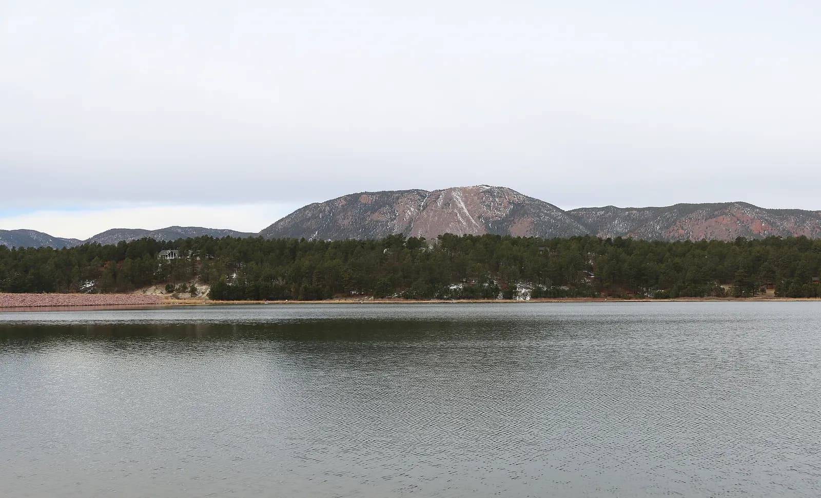 Monument Lake and Mount Herman in Monument, the town Bent Tree is part of. Not a home listing.